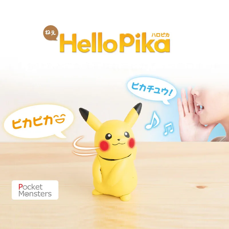 

TAKARA TOMY POKEMON Hello Pika Figure Toys Talking with Pika Action Figure Model Collections Birthday Gifts Toys for Children