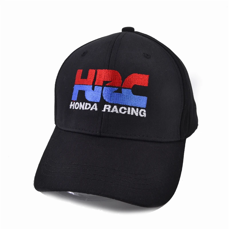 Мужская и женская брендовая бейсбольная кепка HRC Honda Racing Car Fans с вышивкой, регулируемая бейсбольная Кепка Snapback, s шапки, Мужская Женская кепка