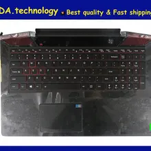 Оригинальная подставка для рук для lenovo IdeaPad Y700 Y700-17 США клавиатура верхняя крышка основа TOUCHPAD, без подсветки