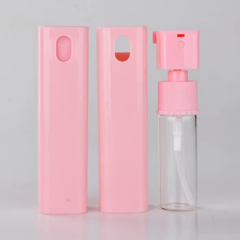 

20Pieces/Lot 10ML Portable Glass Perfume Bottle With Spray&Empty Parfum Container With Outer Casing Plastic For Tralver