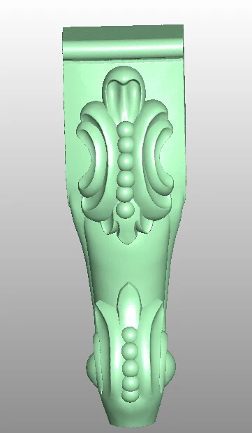 

3D model STL format file for cnc router engraving furniture sofa cabinet chair leg pattern Artcam 596