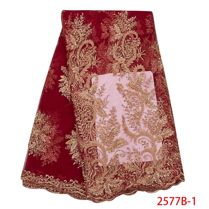 Latest 2019 Handmade Lace Fabric High Quality Embroidered African for Wedding Dress French Tulle APW2577B-3 | Дом и сад