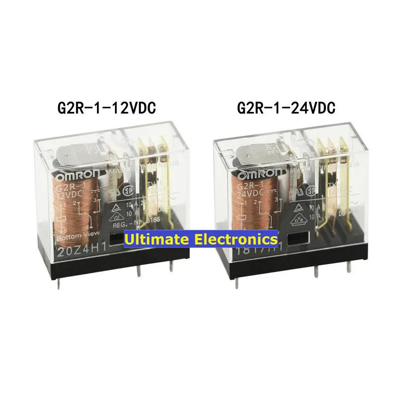 

5pcs G2R-1-12VDC G2R-1-24VDC DC12V DC24V 5feet
