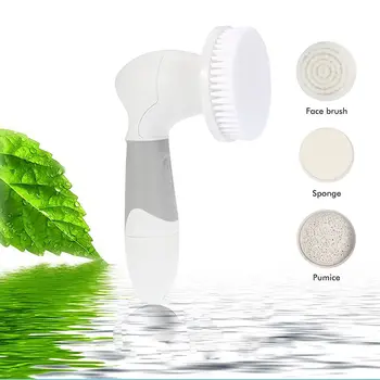 

Kemei Sonic Facial Cleaning Brush Waterproof Spin Electric Face Brush for Exfoliating Massaging