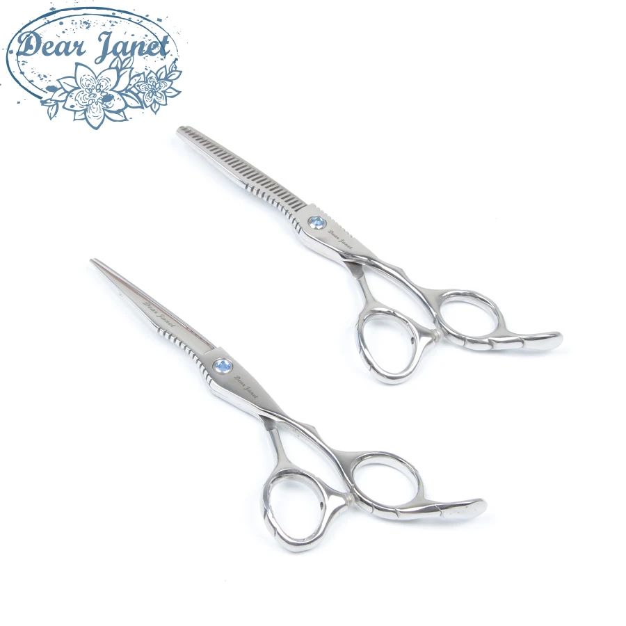 T4 6 Professional Barber 6 Inch Hair Scissors Cutting Thinning Kits