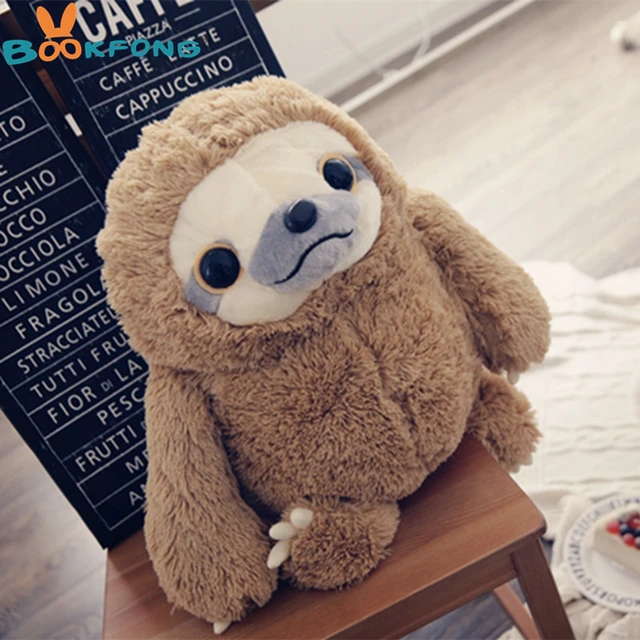 Simulation Sloth Baby Doll Lifelike Sloth Plush Toys Stuffed Dolls Kids Toys Lovely Doll Girlfriend Best Gifts Brinquedos 4