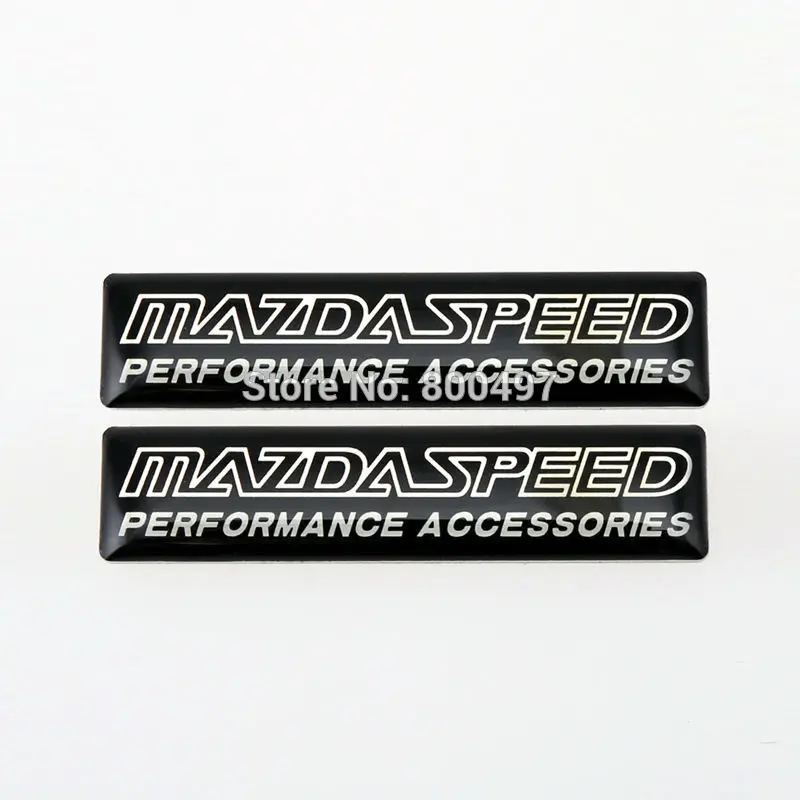 20 x Newest 3D Car Styling Aluminum Glue Decal Car Trunk Emblem Car