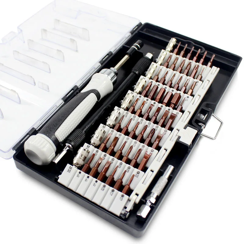 

Screwdriver Set 56 Mini Upgraded Version 6100B Precisions Multi Bits Cell Phone Professional Electronics Repair Tool Kit New