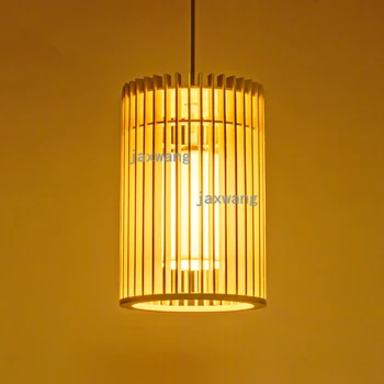 

Chinese Wooden pendant lights Restaurant Dinning Room living room Pendant Lights Wood Japnese de Kitchen Hanging Lamps
