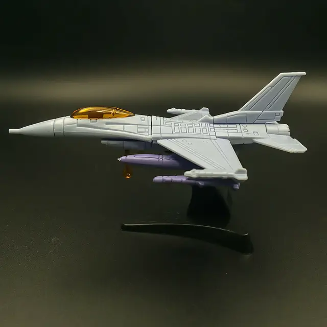 4D Assembly Airplane Helicopter Model SR-71 AH-64 F-16 F-22 F-117A Collection Puzzle Figure Toy 2