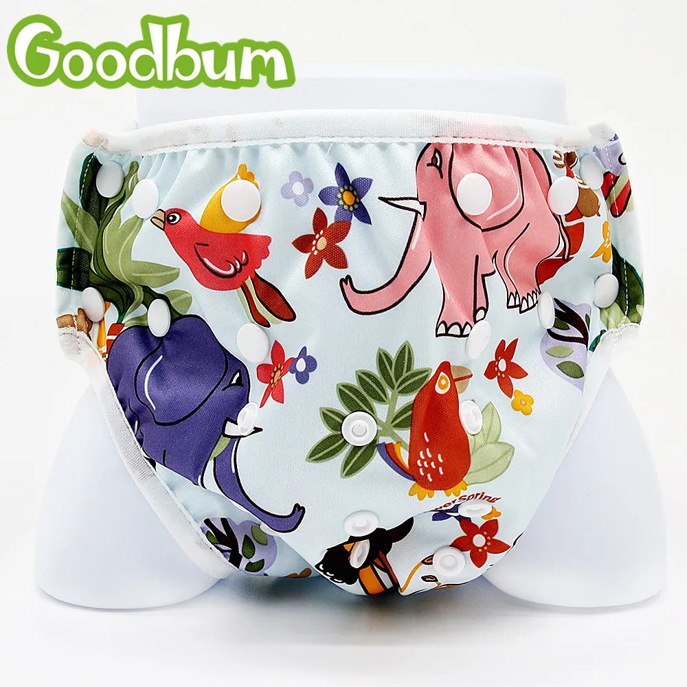 Goodbum Baby многоразовые 1 шт купальные подгузники для мальчиков или девочек с