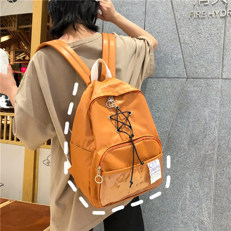 CESHA Moda Pentagrama Projeto Mochila Feminina de