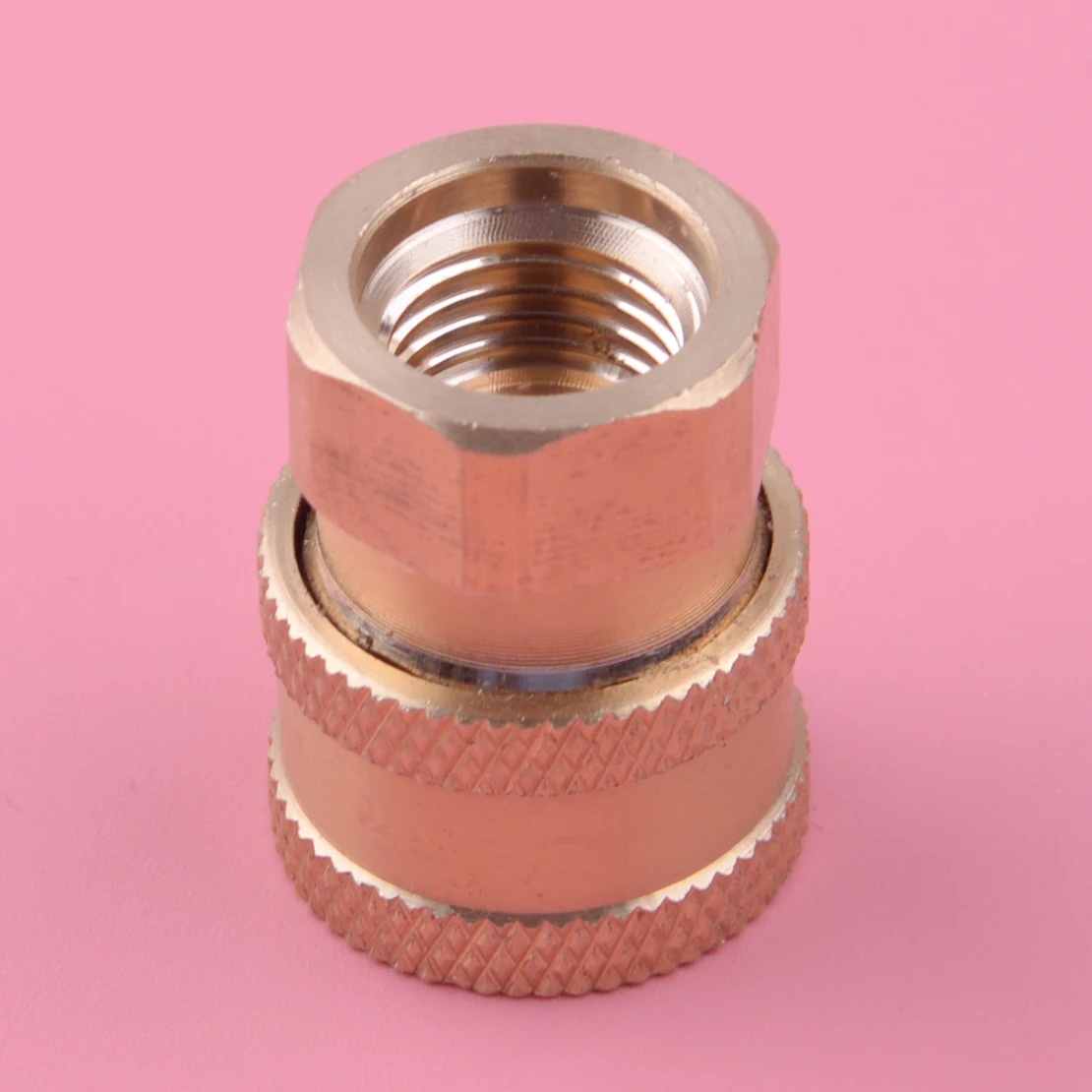 

LETAOSK мойка золотого давления 1/4 "Женский NPT латунный быстроразъемный соединитель для чистки машины прочный Адаптер для труб