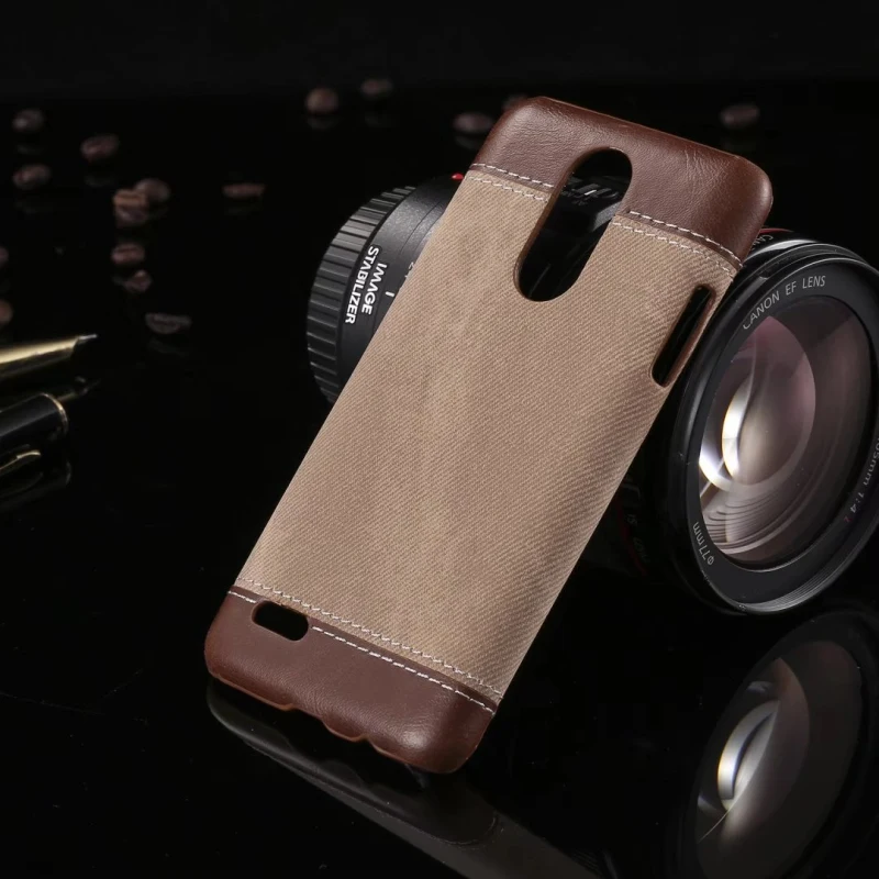 

Luxury Vintage Case Protective Cover for LG K8 2017 Mobile Phone Back Shell Cover Hard PU Leather Plastic Case for LG K8 2017