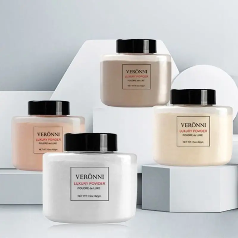 

VERONNI Banana Loose Powder Whitening Luxury Face Powder Base Foundation professional Makeup Highlighter Long Lasting