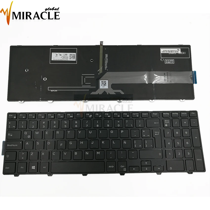 for dell 15-3000 backlit LA-B keyboard 1