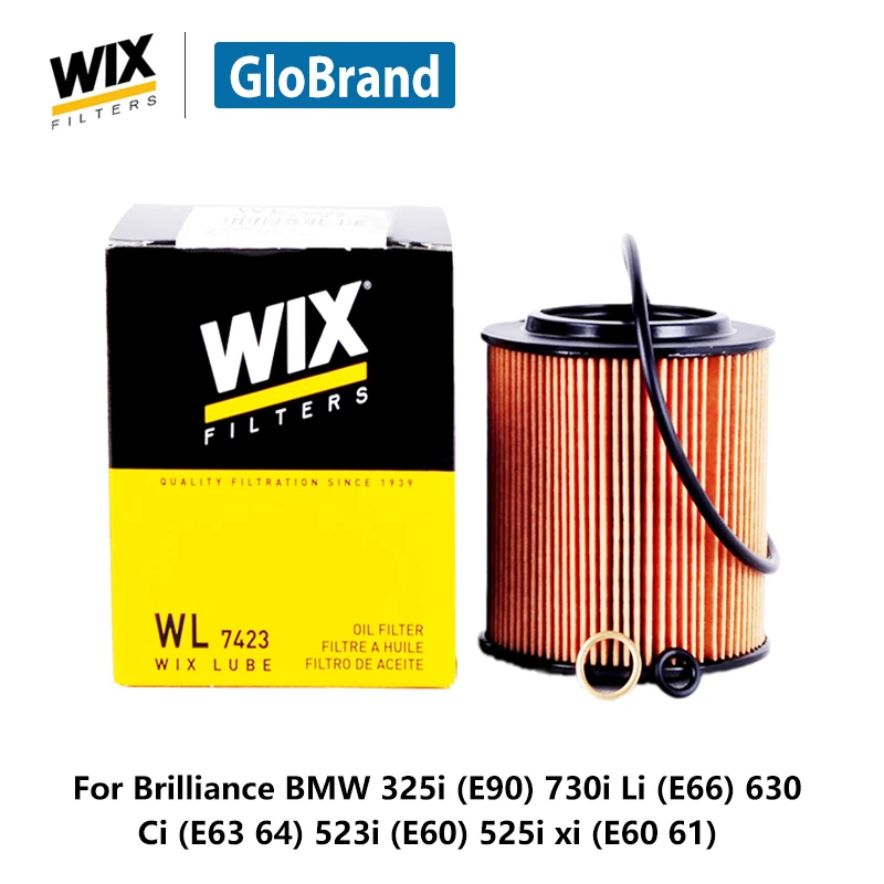 WiX car oil Filter WL7423 for Brilliance BMW 325i (E90) 730i Li (E66