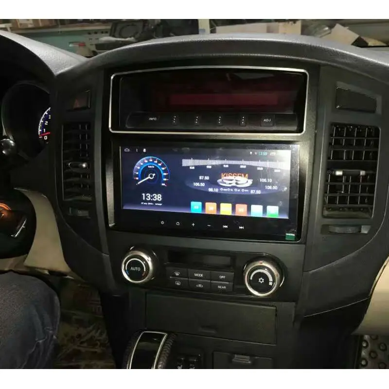 Автомобильный DVD плеер Lenvio 2 ГБ + 32 IPS экран 8 дюйма Android 7 1 GPS для Mitsubishi Pajero V93 V97 2006 2007