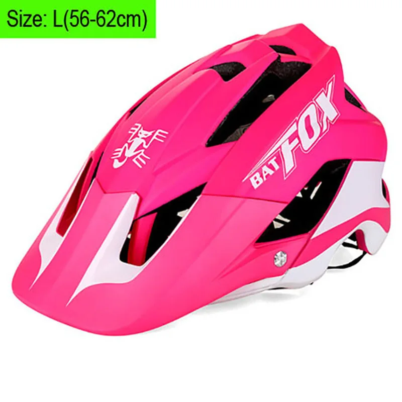 

2018 Newest Bicycle Pink Red Blue Women Helmet with back light Protection Cycling Helmets Mountain Road Bike Integrally Molded