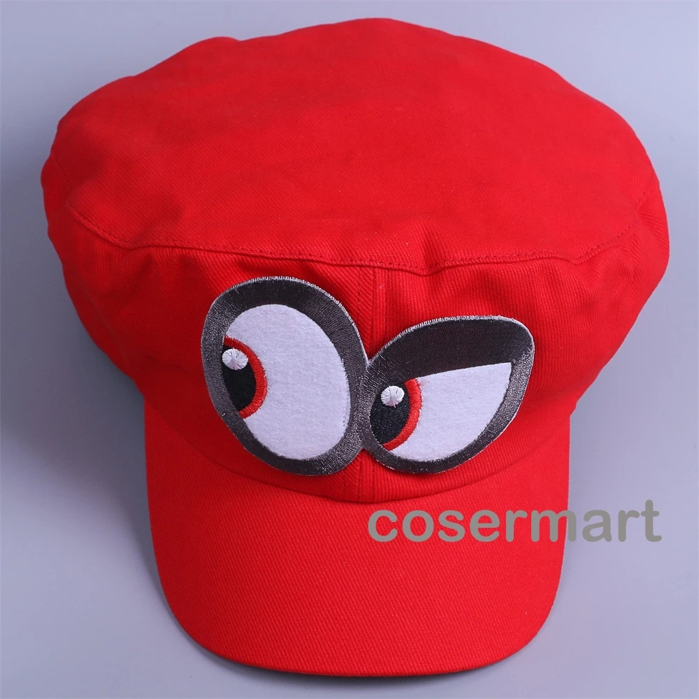 Game Super Mario Odyssey Hat Mario Hat Mario Caps Adult Kids Anime Cosplay Cap Handmade (6)