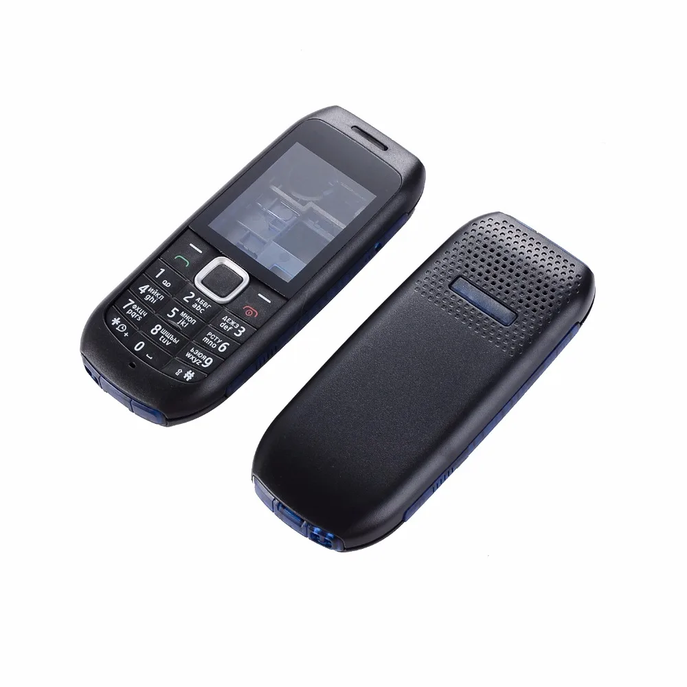 

For Nokia 1616 Phone Housing Cover front+middle+back cover+English and Russian Keypad+Tools
