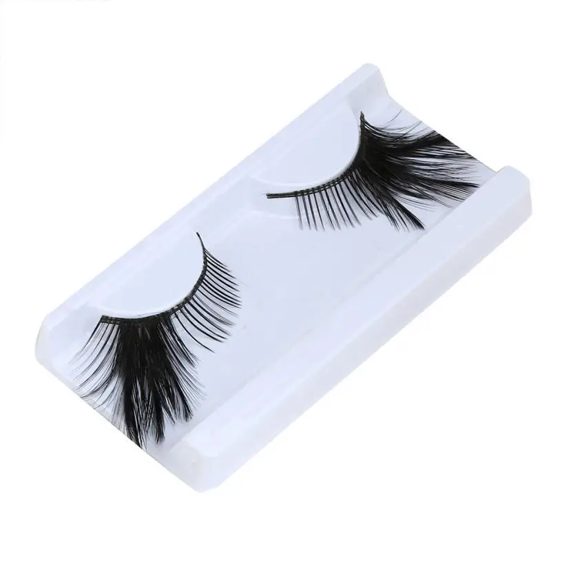 Beauty Maquiagem 1 пара женские Необычные мягкие длинные накладные ресницы для макияжа