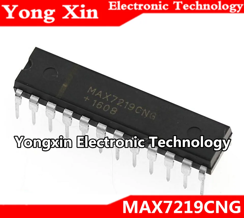 5PCS MAX7219CNG DIP24 MAX7219 7219 DIP-24 DIP | Обустройство дома