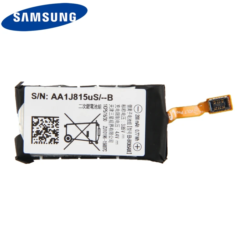 Аккумулятор samsung Watch EB-BR365ABE для samsung gear Fit 2 Pro SM-R365 R365 200 мАч samsung Watch gear Fit 2 Pro батарея