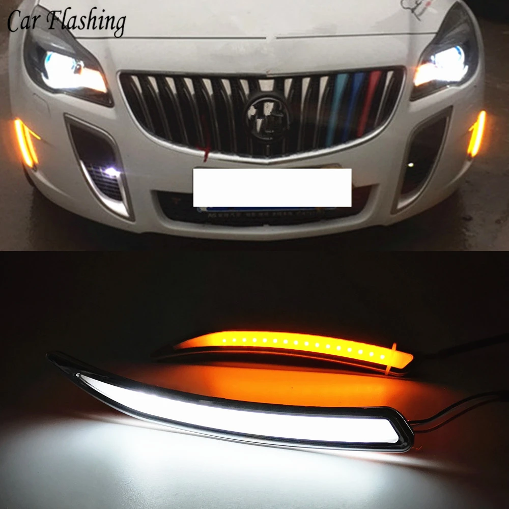 Car styling 2Pcs LED Daytime Running Lights for Opel Insignia 2010 2011