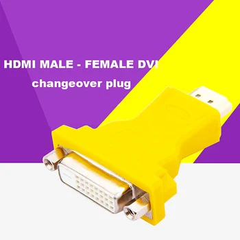 

HDMI to DVI Adapter Cable 24k Gold Plated Plug DVI 24+1 to HDMI 1080P Video Converter Cable for PC HDTV Projector Monitor