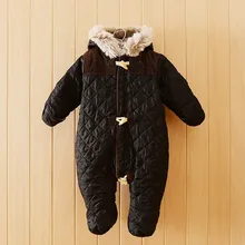 11. 11 vente! nouvelle arrivée hiver bébé barboteuses France marque bébé d’hiver manteau top qualité bébé outwear hiver bébé vêtements