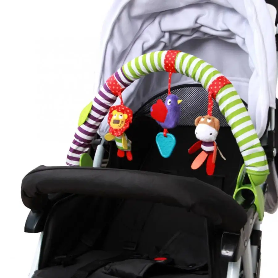Мультяшная игрушка для детской коляски, подвесная игрушка для новорожденных, погремушка для птиц, игрушка для детей, обучающая игрушка для раннего возраста