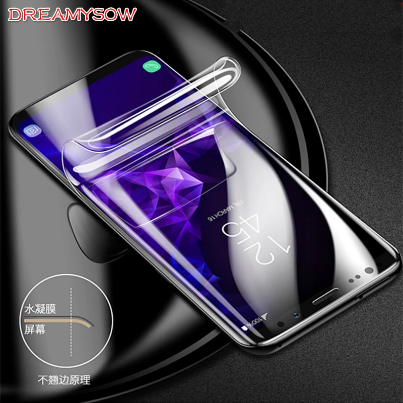 

3D Transparent Soft PET Film For Samsung Galaxy Note9 S9 Plus S8 Plus Mini Note8 S7 S6edge Full Cover Screen Protector Soft Film