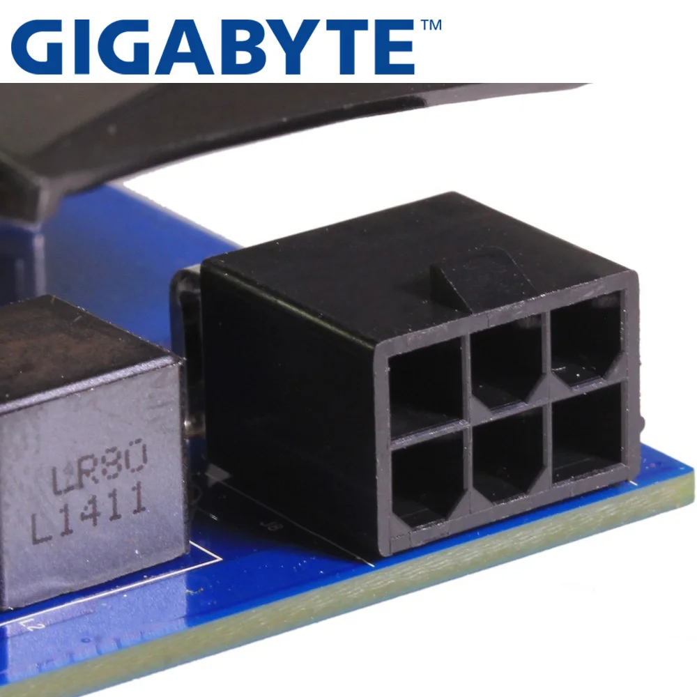 Видеокарта GIGABYTE оригинал GT740 1 ГБ 128 бит GDDR5 видеокарта для nVIDIA Geforce GT 740