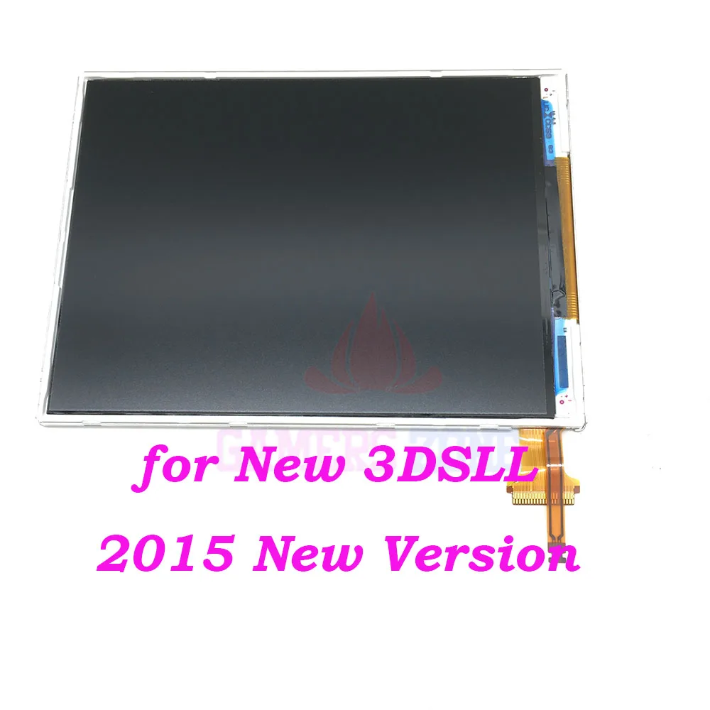 ดึง 2015 ใหม่รุ่นสำหรับ Nintendo New 3DS XL LL ด้านล่างหน้าจอ LCD ต้นฉบับสำหรับ N3DSXLnew 3ds