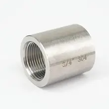 3/" BSP Женский 304 фитинги из нержавеющей стали муфта вода газ масло 4284 PSI