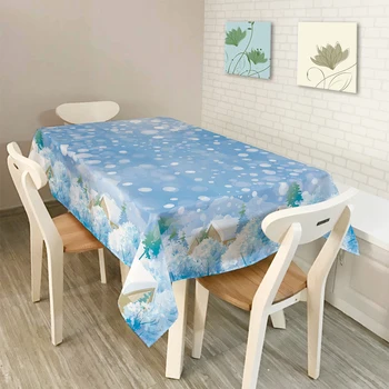 

New Home decor Table Cloth American style Rural Tablecloth Retro Vector Cartoon Pattern Dining Coffee Restaurant Table Cloth