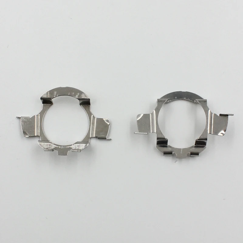 FSYLX 100pcs H7 led headlamp holder socket adapter H7 headlight bulb clip retainer for BMWAudiBenz VW new bora sagitar magotan