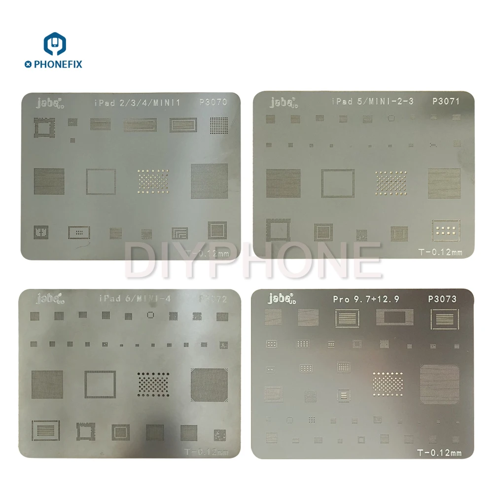 0_12mm_thickness_ipad_BGA_Reballing_Stencils