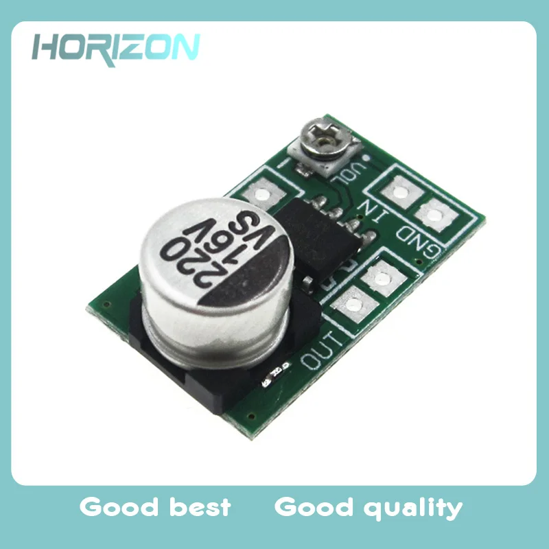 

Mini LM386 Audio Power Amplifier Board Micro Amp Module Max 750mW