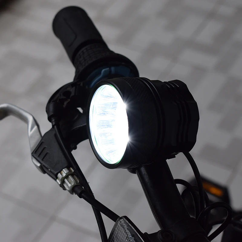 WasaFire водонепроницаемый алюминиевый велосипедный светильник 15000лм 9* XML U2 светодиодный велосипедный фонарь 9600 мАч Зарядное устройство велосипедный передний головной светильник