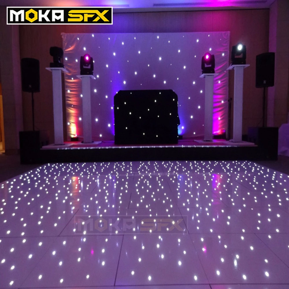 China Latest Wireless Tempered Glass Portable Infinity Mirror 3d Led Dance Floor China Infinity Mirror 3d Led Dance Floor Wireless Led Dance Floor