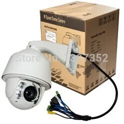

CCTV system Auto Tracking PTZ IP Camera with HIK Module 1080P 20X Optical Zoom infrared with wiper audio alarm optional POE