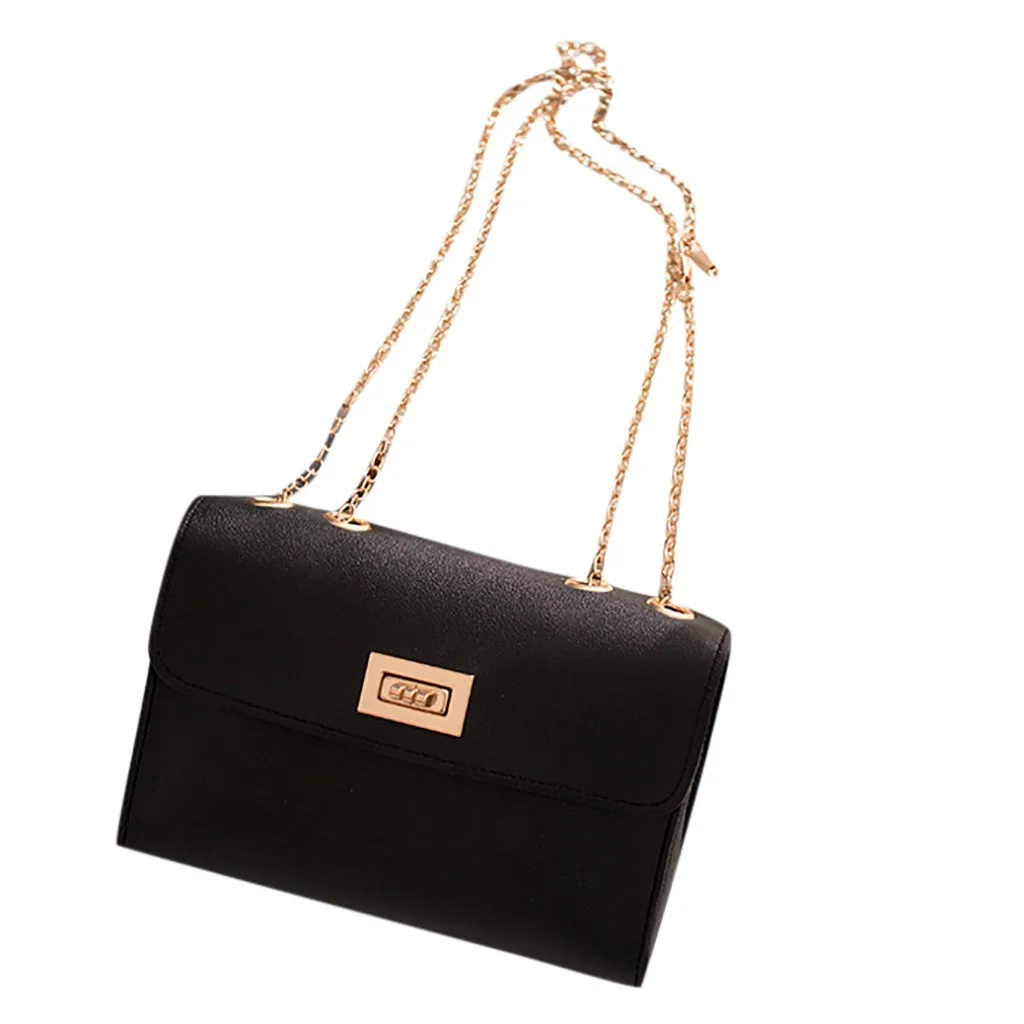 Модная женская сумка через плечо, роскошные сумки, женские сумки, дизайнерские сумки для мобильного телефона, сумки-мессенджеры для женщин, bolsa feminina - Цвет: Black