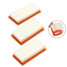 3pcs/lot Washable karcher filter for DS5500,DS6000,DS5600,DS5800 robot vacuum cleaner Parts Karcher 6.414-631.0 hepa filters
