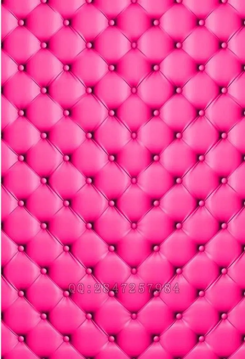 

Pink Texture Headboard photo backdrop Vinyl cloth High quality Computer print wall Photography Backgrounds