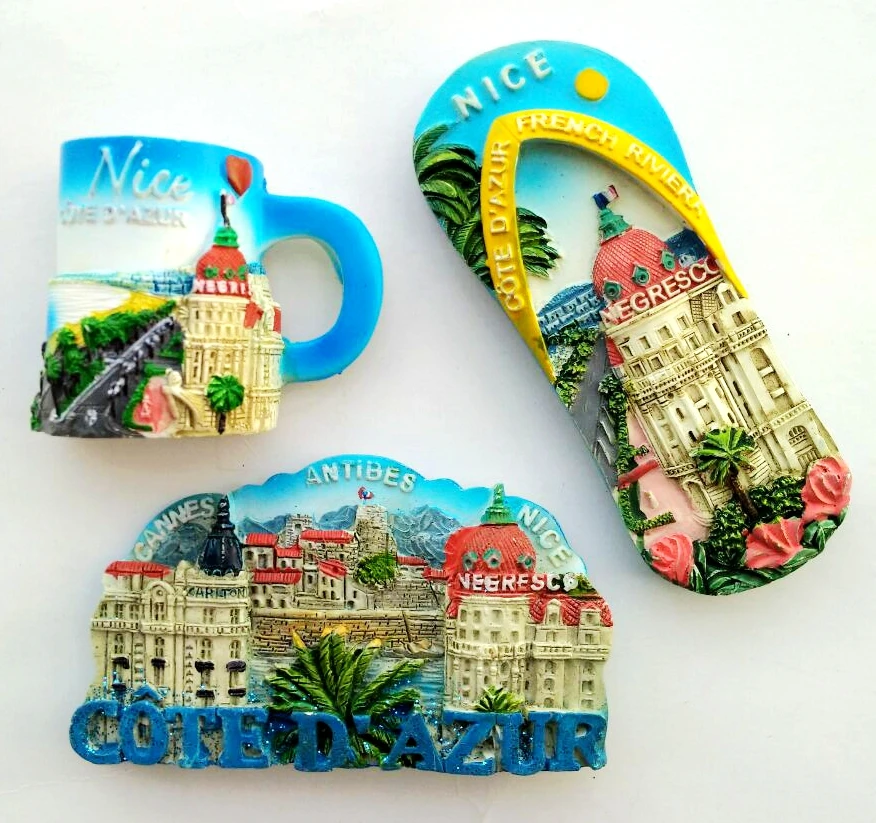 diseño de Annecy Francia MUYU Magnet Imán 3D para nevera