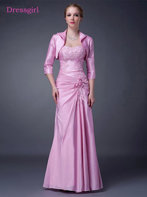 Roze 2019 Moeder Van De Bruid Jurken Mermaid Sweetheart Taffeta Kant Plus Size Lange Elegante Bruidegom Moeder Jurken Wedding Roze 2019 Moeder Van De Bruid Jurken Mermaid Sweetheart Taffeta Kant Plus Size Lange Elegante Bruidegom Moeder Jurken Wedding