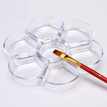 7 сеток палитра цветов воды художественная краска для рисования Профессиональный водный цвет s лоток цветовая палитра для масляной краски поддон офисное питание