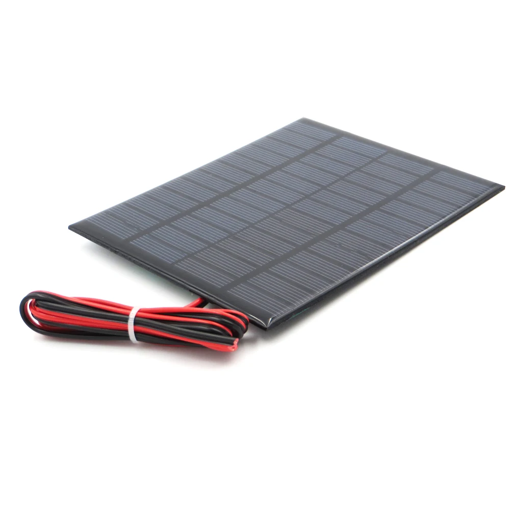 

1pc x 12V 160mA with 100cm extend wire Solar Panel Polycrystalline Silicon DIY Battery Charger Small Mini Solar Cell cable toy